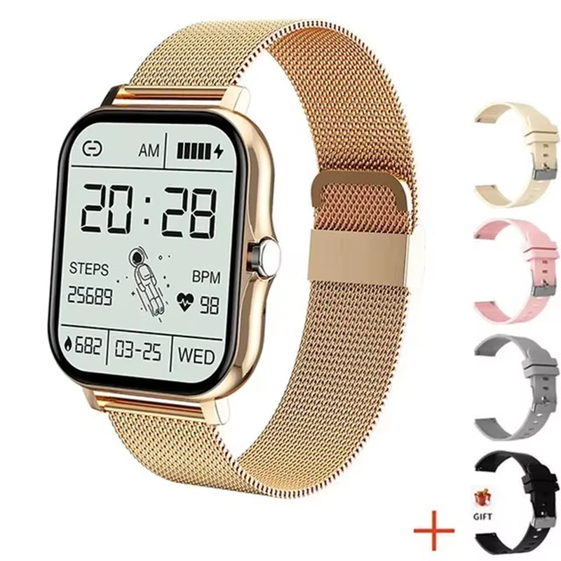 Smart Watch for Men Women GPS Sport Fitness Watches Gift Full Touch Screen Bluetooth Calls Digital Smartwatch Wristwatch Watches