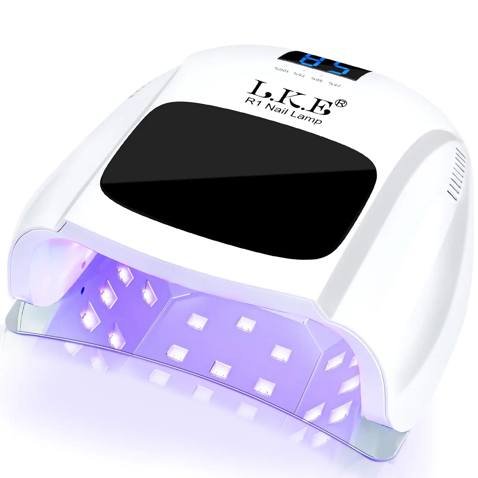 Cordless UV Nail Lamp 80W Rechargeable UV Light for Gel Nails
