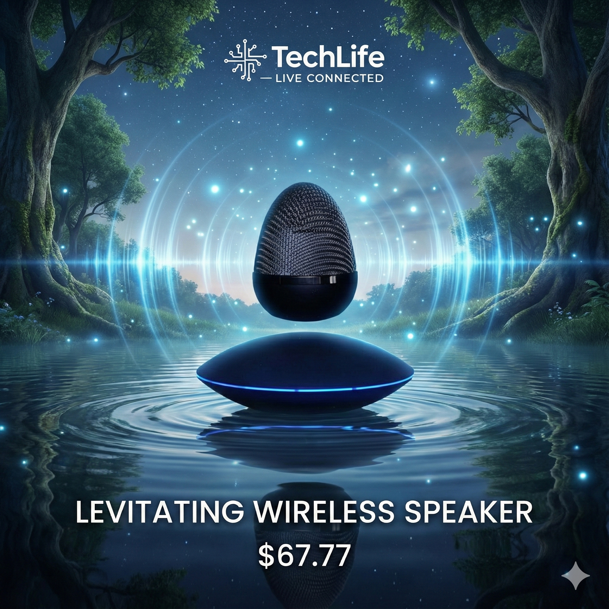 Levitating Floating Wireless Speaker
