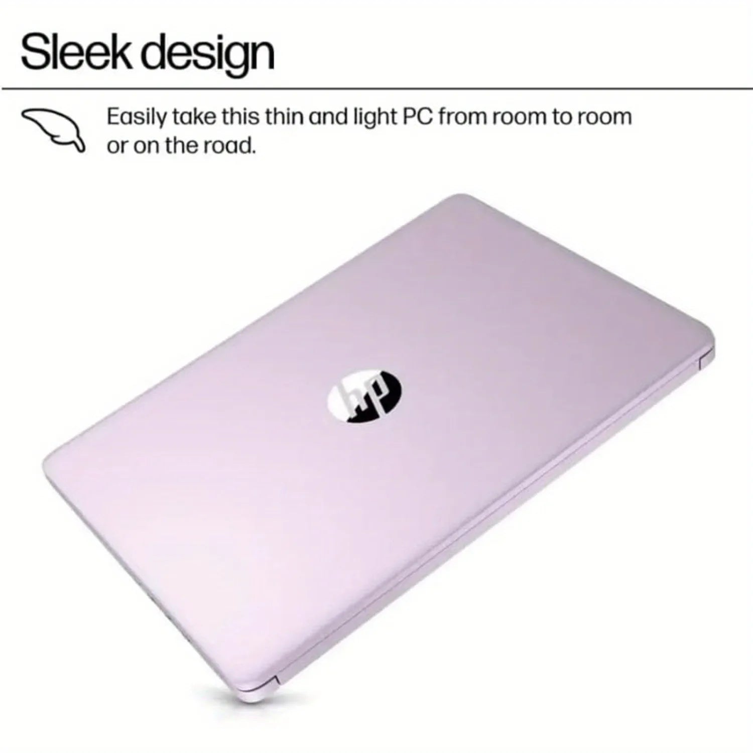 HP 14" HD Business Laptop,Intel Processor N150,Up to 16GB RAM