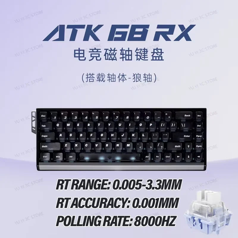 ATK68 RX Gaming Keyboard Hall Effect Switch