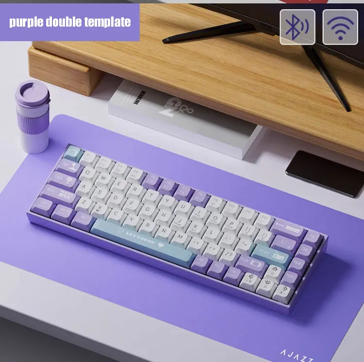 AJAZZ AK680 Mechanical Keyboard Gaming Wired Compact Laptop