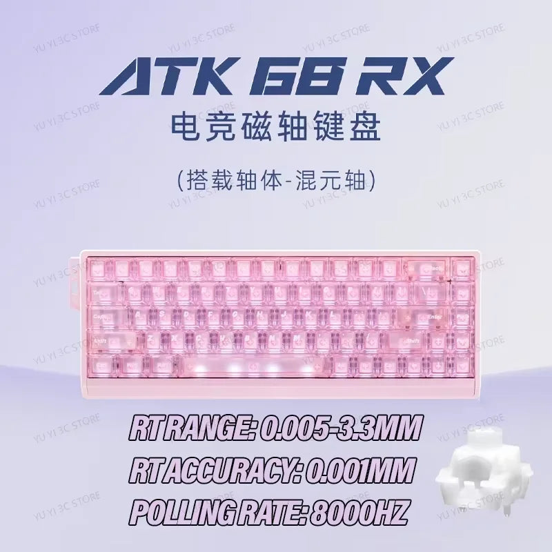 ATK68 RX Gaming Keyboard Hall Effect Switch
