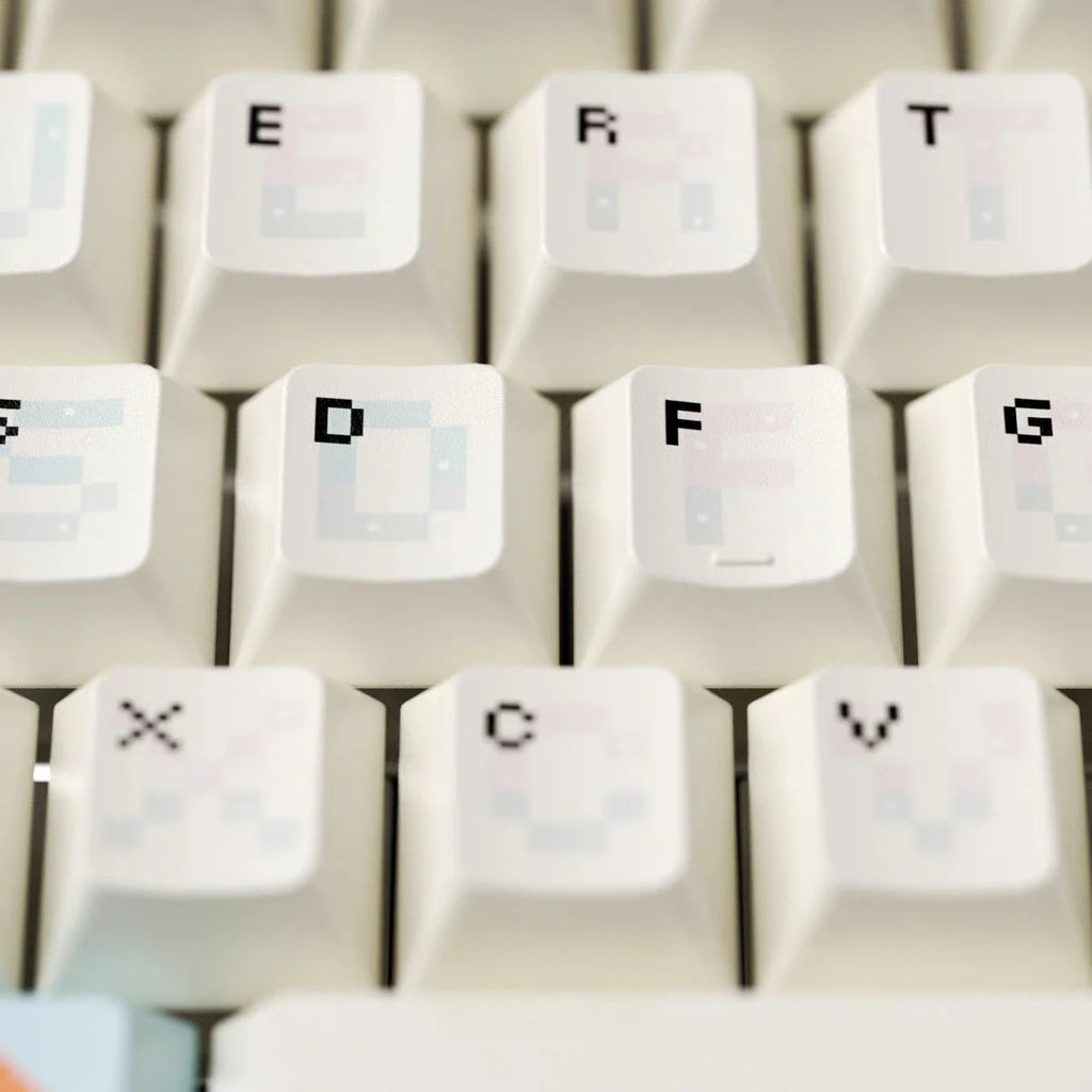 "Pixel Sweet Dream" Themed Keycaps - Original Factory Height PBT