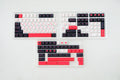 151 Keys Black White Red Japanese Keycaps Cherry
