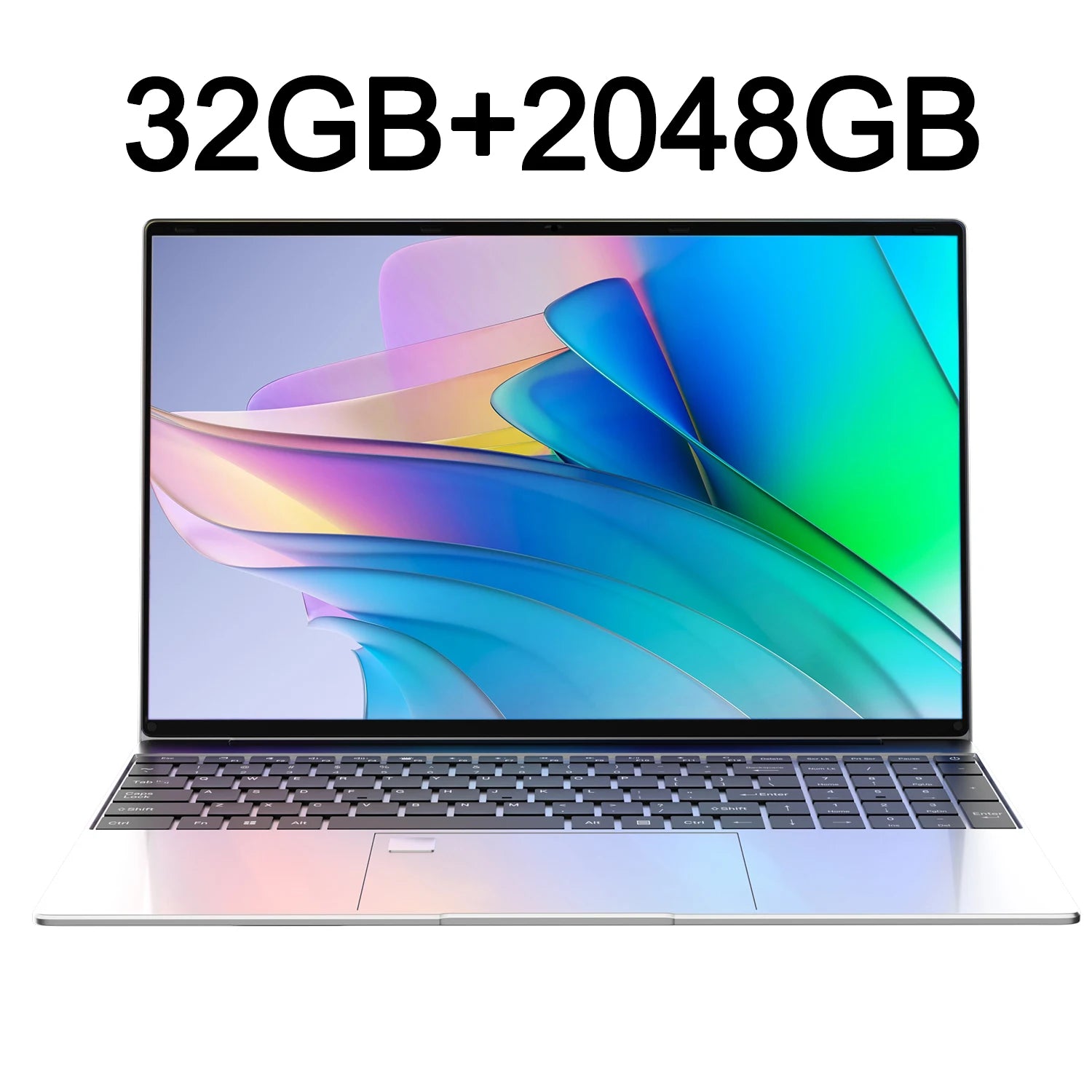 Lightweight 15.6" Laptop Intel 6500Y 32GB RAM 2TB SSD 5000mAh