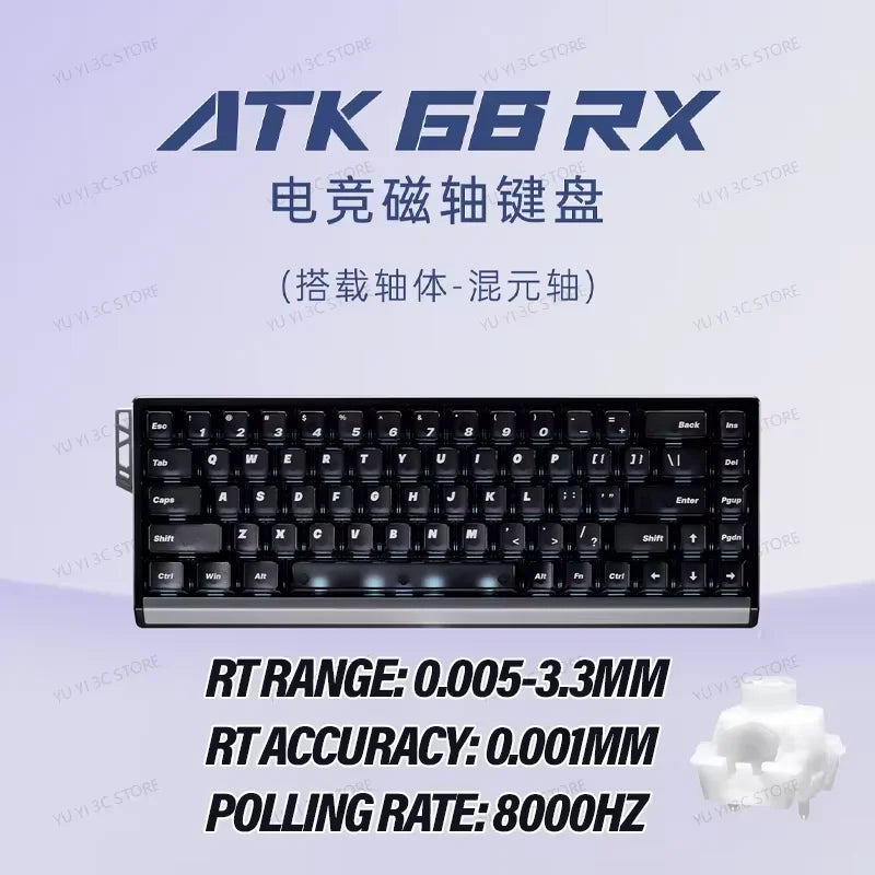 ATK68 RX Gaming Keyboard Hall Effect Switch