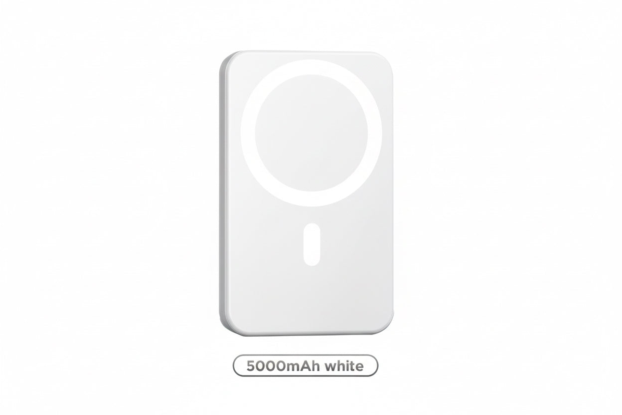 5000Mah Magnetic Power Bank, Wireless Portable Charger, Fast Charging Magsafe Battery Pack for Iphone 17/16/15/14/13/12/Plus/Pro Max, Compact Device Smartphone Chargeable