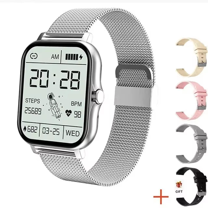 Smart Watch for Men Women GPS Sport Fitness Watches Gift Full Touch Screen Bluetooth Calls Digital Smartwatch Wristwatch Watches