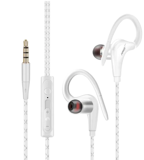 Universal In-Ear Sports Headphones with Microphone