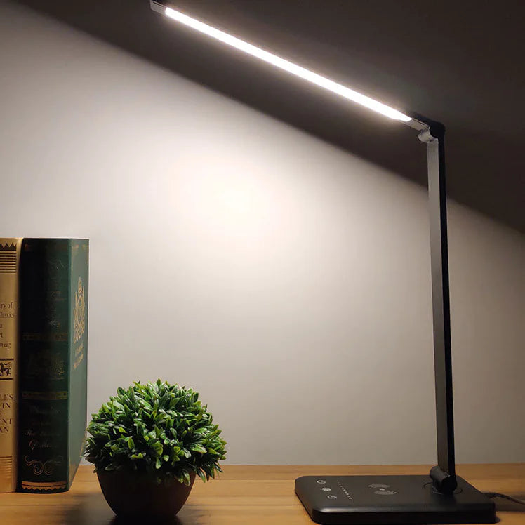 Eye-Caring Wireless Charging Touch LED Desk Lamp