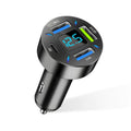 Augeny USB C Car Charger 4 Port Auto Fast Charger with USB PD & QC